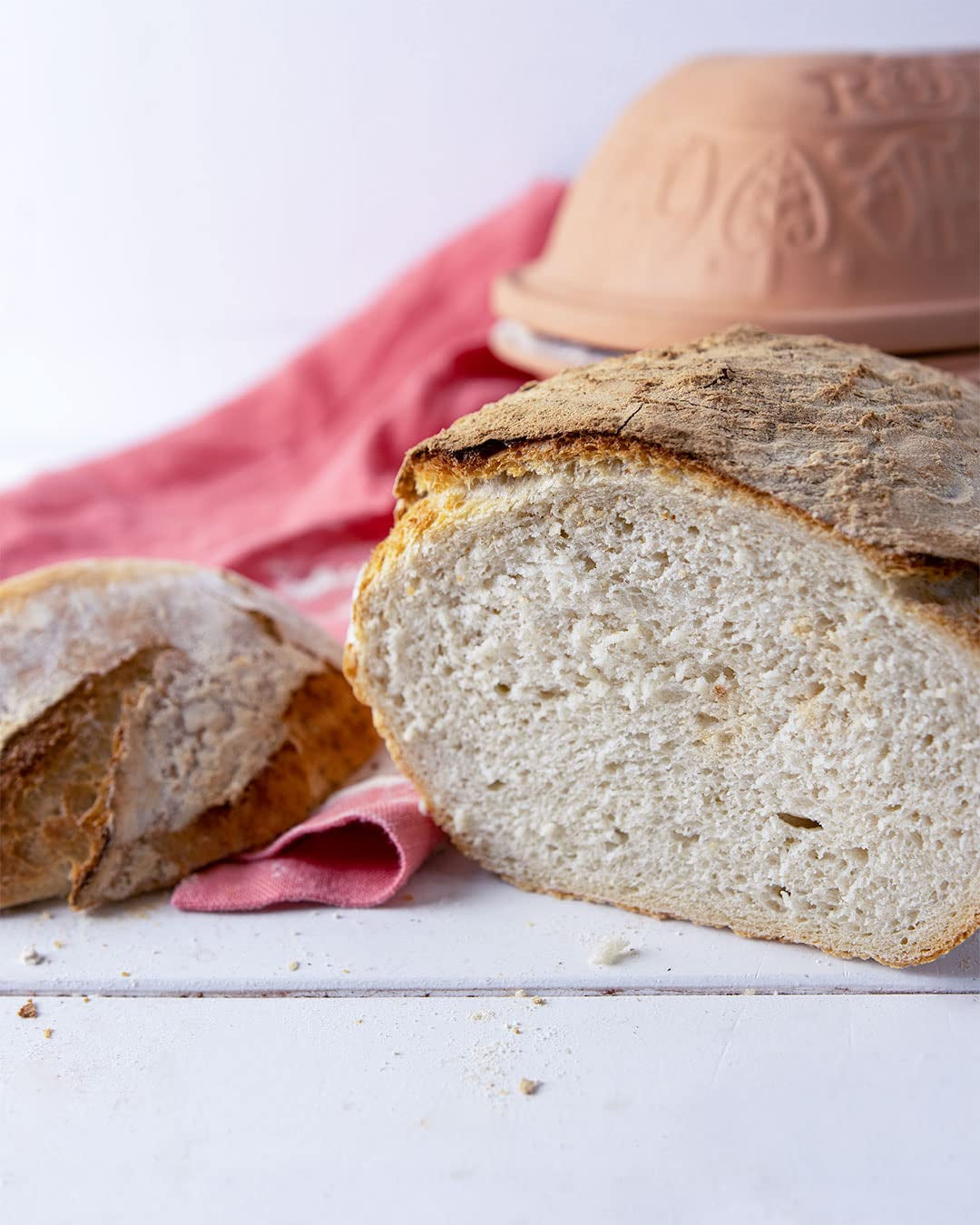 RUF Lievito Madre Sauerteig, Milder Weizen-Sauerteig, Mutterteig, Kurze Teigruhe Durch Enthaltene Trockenhefe, Lievito Madre Getrocknet Für Brot, Baguette, Focaccia, 3X35G Miscela per panificazione e cottura Naty Shop
