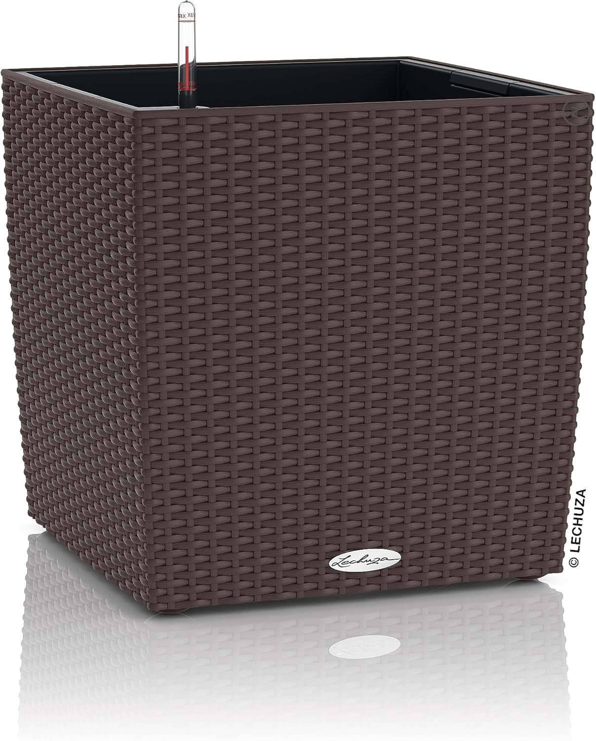 LECHUZA CUBE Cottage 30 granito 15372