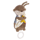 Carillon Fehn pecora per addormentare il bambino - peluche con attacco - canzone per addormentare "la ninna nanna di Brahms" - giocattolo per bambini da viaggio e a casa - giocattoli musicali per neonati e bambini Baby Toys Naty Shop Otter
