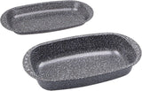 C|H|G Brotback- Und Bratenform Mit Deckel "Granito", Skandia Xtreme Plus: 4-Fach Antihaftbeschichtung in Granitoptik, 37 X 20 X 7 Cm, Made in Germany Stampi e vassoi per dolci Naty Shop