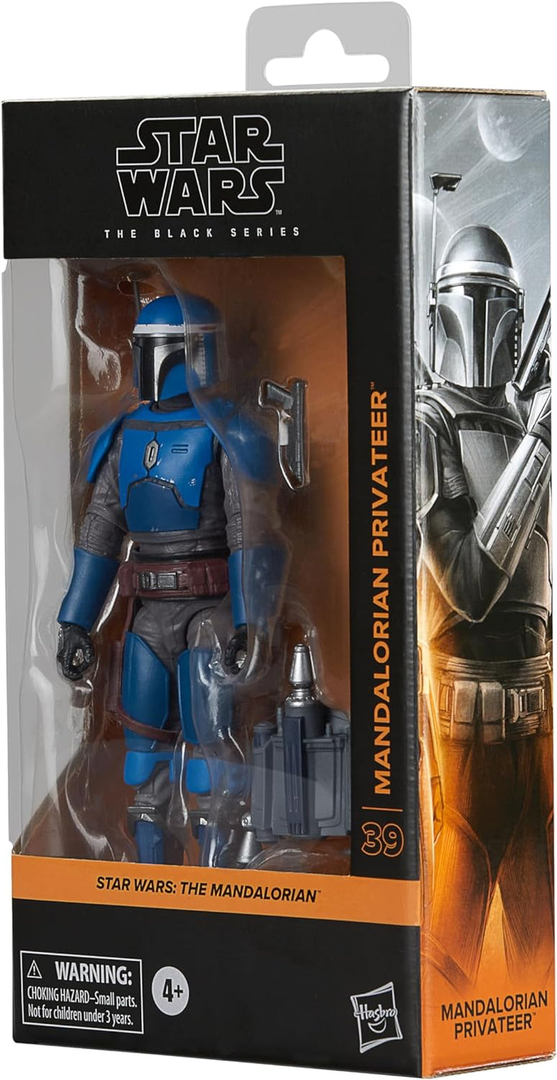 Star Wars The Black Series The Mandalorian Privateer The Mandalorian Action Figure da collezione Scala 15 Cm Action figures Naty Shop