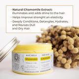 Intea Camomilla - Maschera Capelli Riflessi Biondi - Idrata e nutre i capelli biondi - Maschera Capelli 250 ML Naty Shop