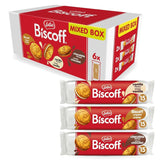 Loto Biscoff | Confezione varietà di biscotti doppi | 3 varietà | 2 pacchetti per varietà | 15 biscotti doppi per confezione | Ingredienti di origine naturale | Senza coloranti | 6 x 150 g | 900 g