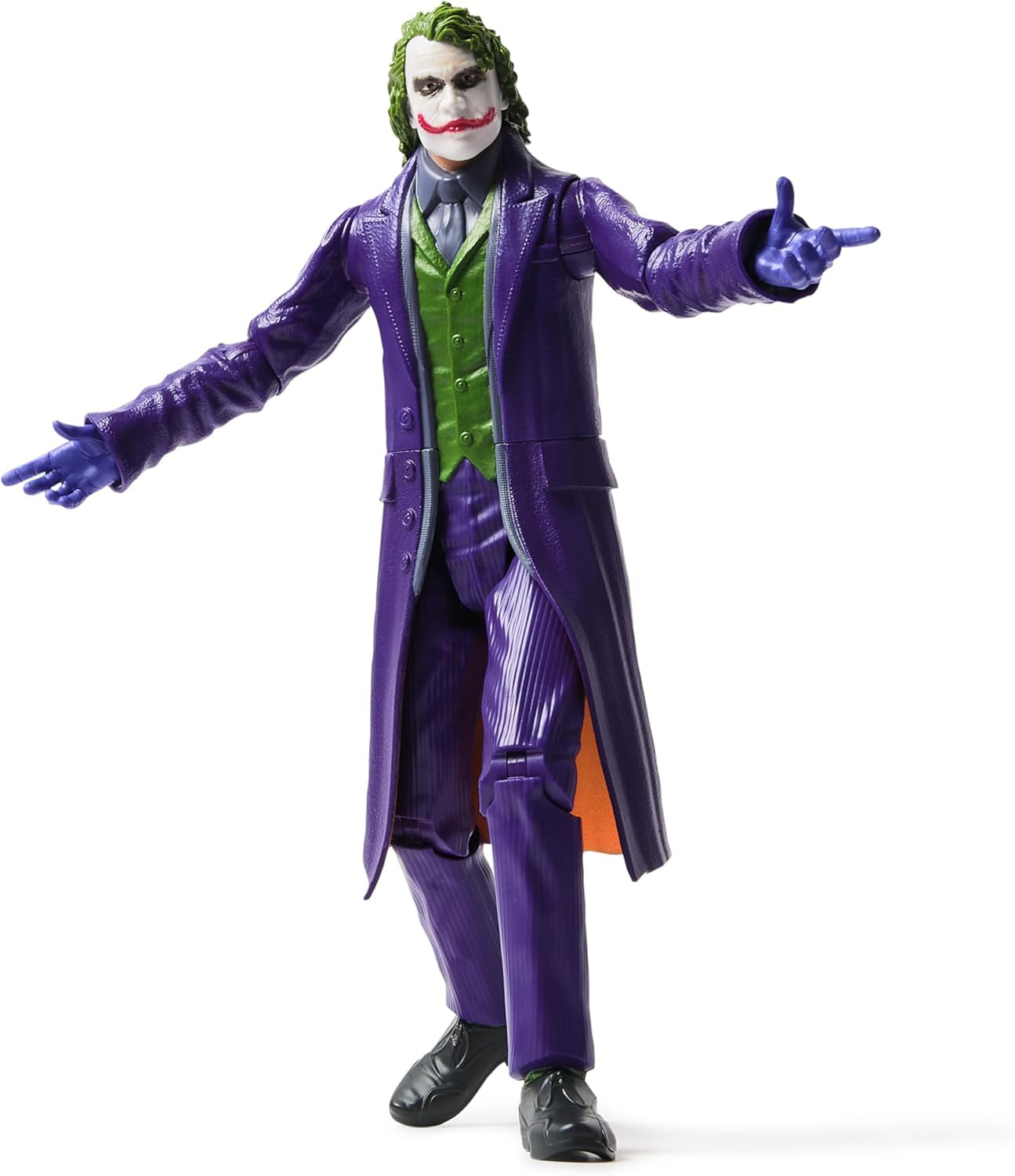 DC Comics il Cavaliere Oscuro - Joker Action Figure Conosciuto dalla leggendaria trilogia del Cavaliere Oscuro in 30 cm. Dai 3 anni Action figures Naty Shop