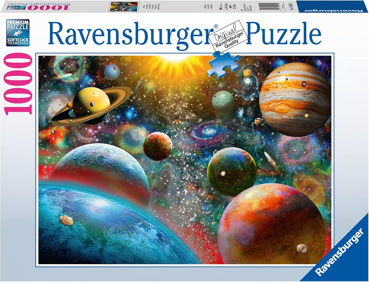 Ravensburger Puzzle 19858 - Pianeti - Puzzle da 1000 pezzi per adulti e bambini dai 14 anni, puzzle con motivi spaziali Puzzle Naty Shop