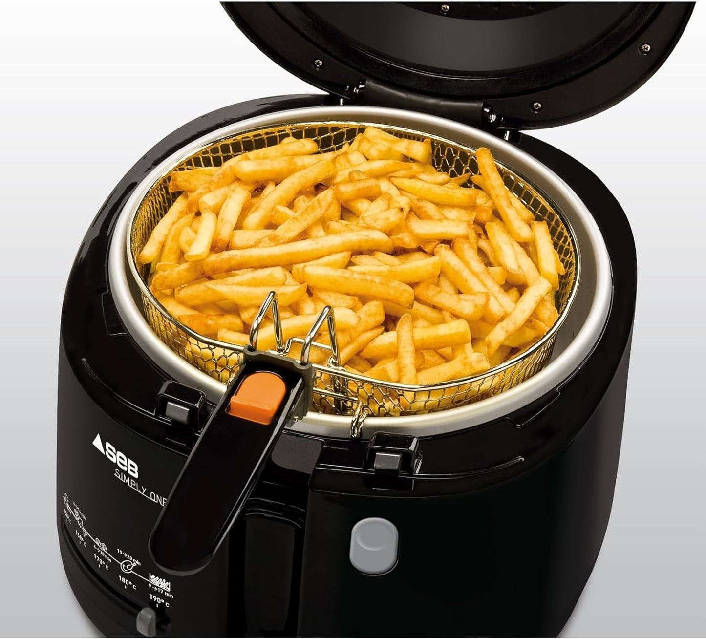 Friggitrice elettrica Tefal Simply One, capacità XL per patatine fritte fino a 1,2 kg, esclusivo sistema di raffreddamento a parete Elettrodomestici Naty Shop
