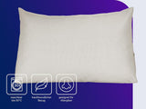 Cuscino Traumnacht Cozy Back, cuscino da lettura, 70 x 40 cm beige, rivestimento sfoderabile e lavabile in 100% poliestere, pratica tasca laterale, certificato Oeko-Tex, prodotto secondo gli standard di qualità tedeschi
