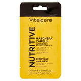 | Nutritive - maschera capelli nutriente e rigenerante, trattamento per capelli secchi e lucenti, con ceramidi vegetali e pantenolo, maschera capelli Naty Shop da 25 ml Titolo predefinito