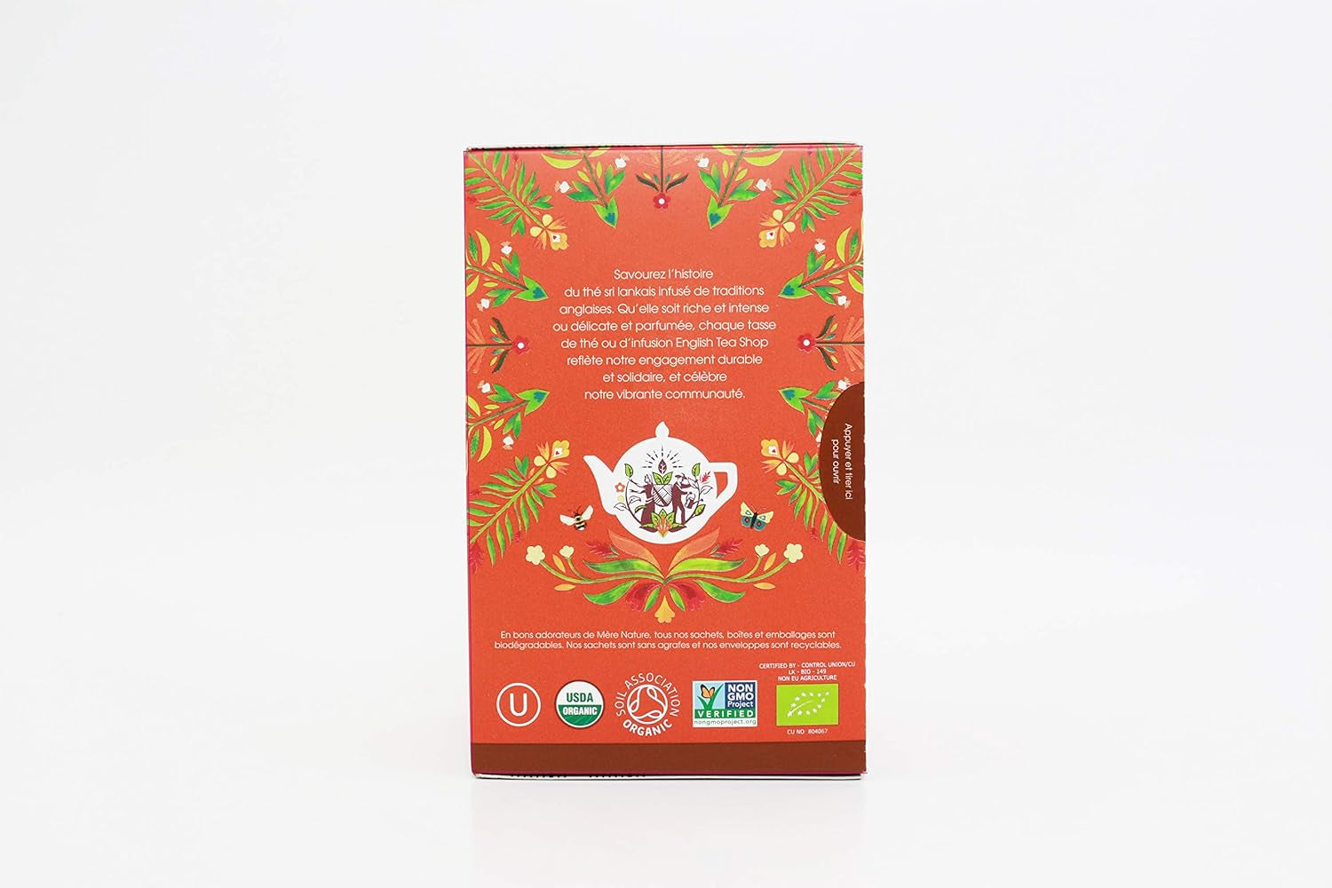 ETS - Tè nero Chai, Naturland BIO, 20 bustine di tè (confezione da 2)