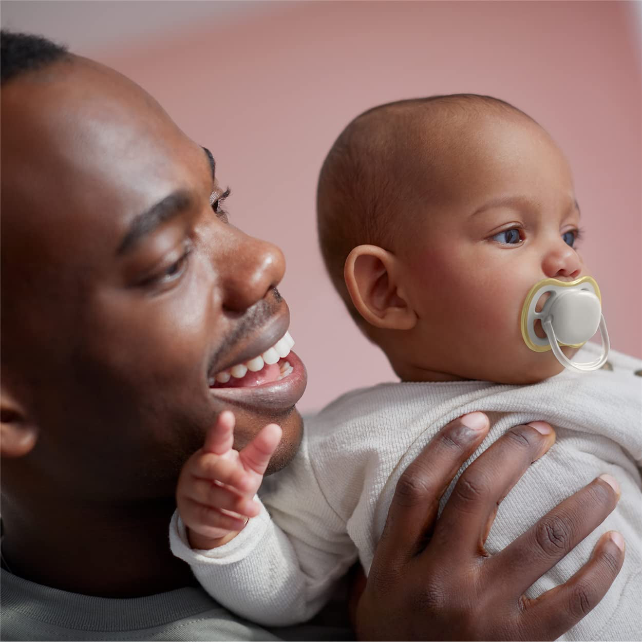 Philips Avent Ultra Air Succhietti Confezione da 2 - Ciucci con Bisfenolo A per Bambini da 0 a 6 Mesi (Modello SCF085/15) Marrone/Verde