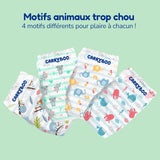 - Pannolini taglia 4+ 9-20 kg – Ökologische Babywaidern – natürliche Babypflege, ipoallergen, ohne Parfüm und auslaufsicher – hermestellung in Frankreich – 126 pannolini usa e getta – 1 mese