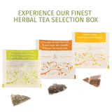 - Confezione regalo | Box con selezione di tisane | 24 bustine - Filtro piramidale | 6 gusti | Idee regalo per lei e per lui