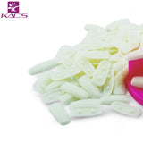 Supporto per punta per unghie finte in plastica Pratica struttura per sedia in plastica per esposizione Supporto per loto 100 strumenti per unghie finte Accessori per unghie