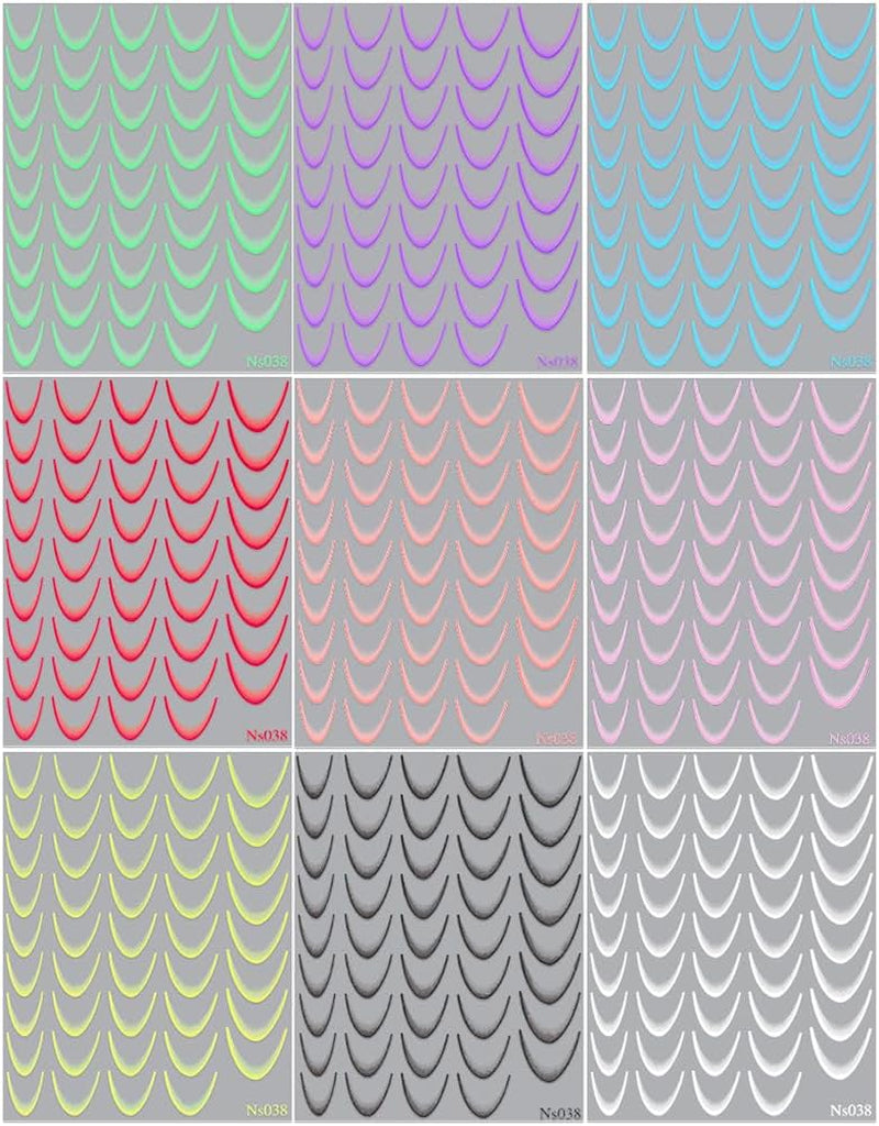 9 colori adesivi per unghie francese adesivi per unghie francese autoadesivo del chiodo foil french unghie gradiente adesivi punta francese adesivi per unghie arte del chiodo nail design adesivi accessori per unghie