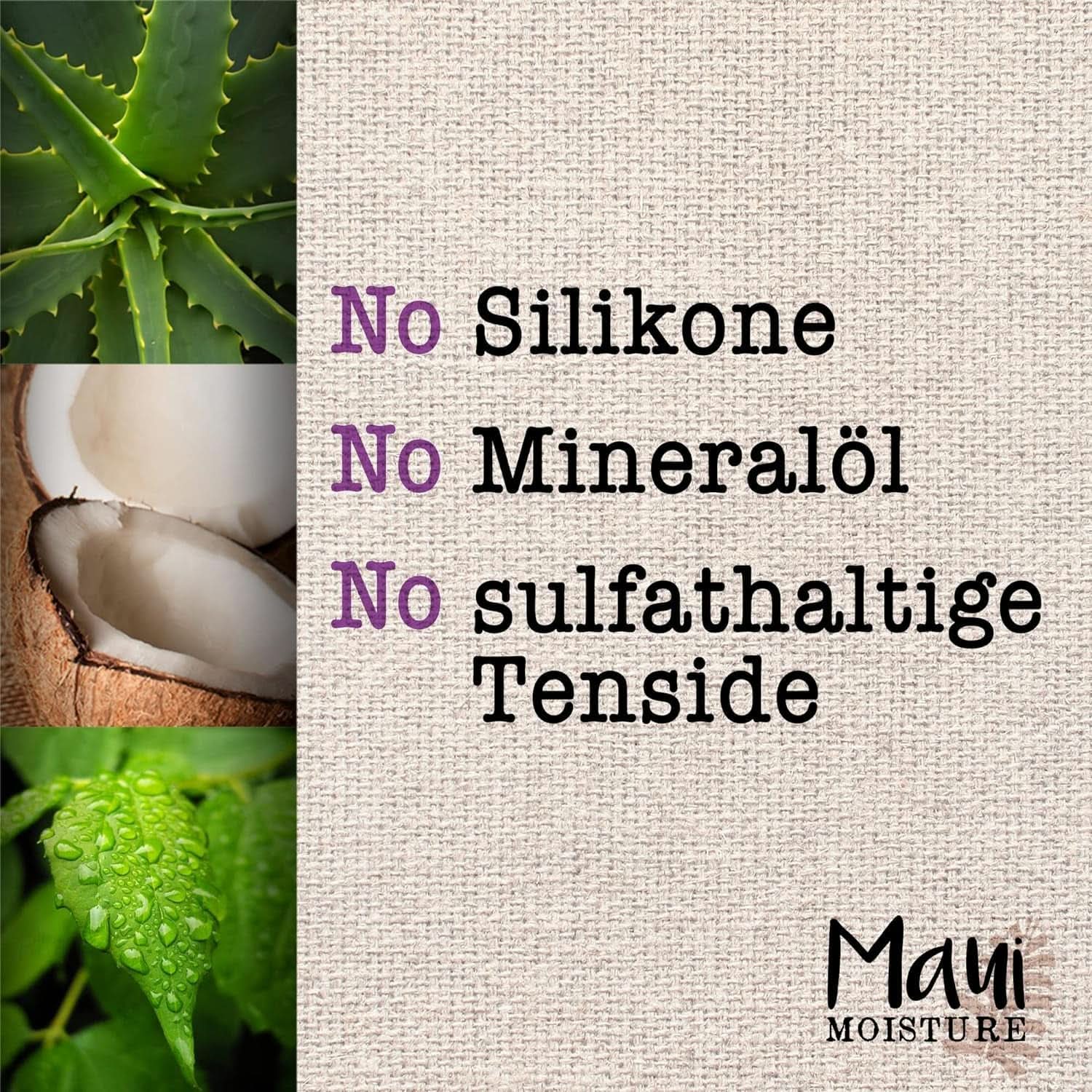 Maui Moisture Revive & Hydrate + Burro di Karitè, Shampoo o Balsamo, 385ml Doccia e Bagno Naty Shop