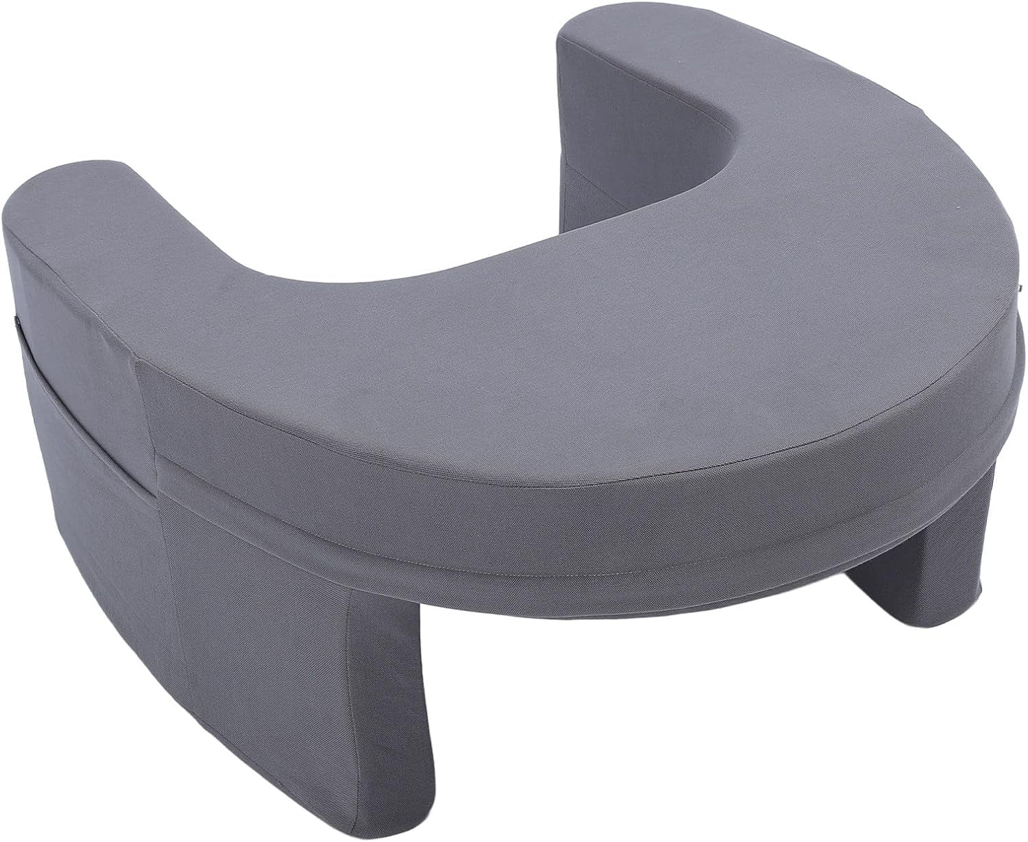 Cuscino da lettura per letto e divano, Cuscino da gioco, Cuscino da gioco per laptop, Cuscino da gioco con braccioli e tasca laterale, per adulti che giocano, leggono, guardano la TV, giocano sul divano