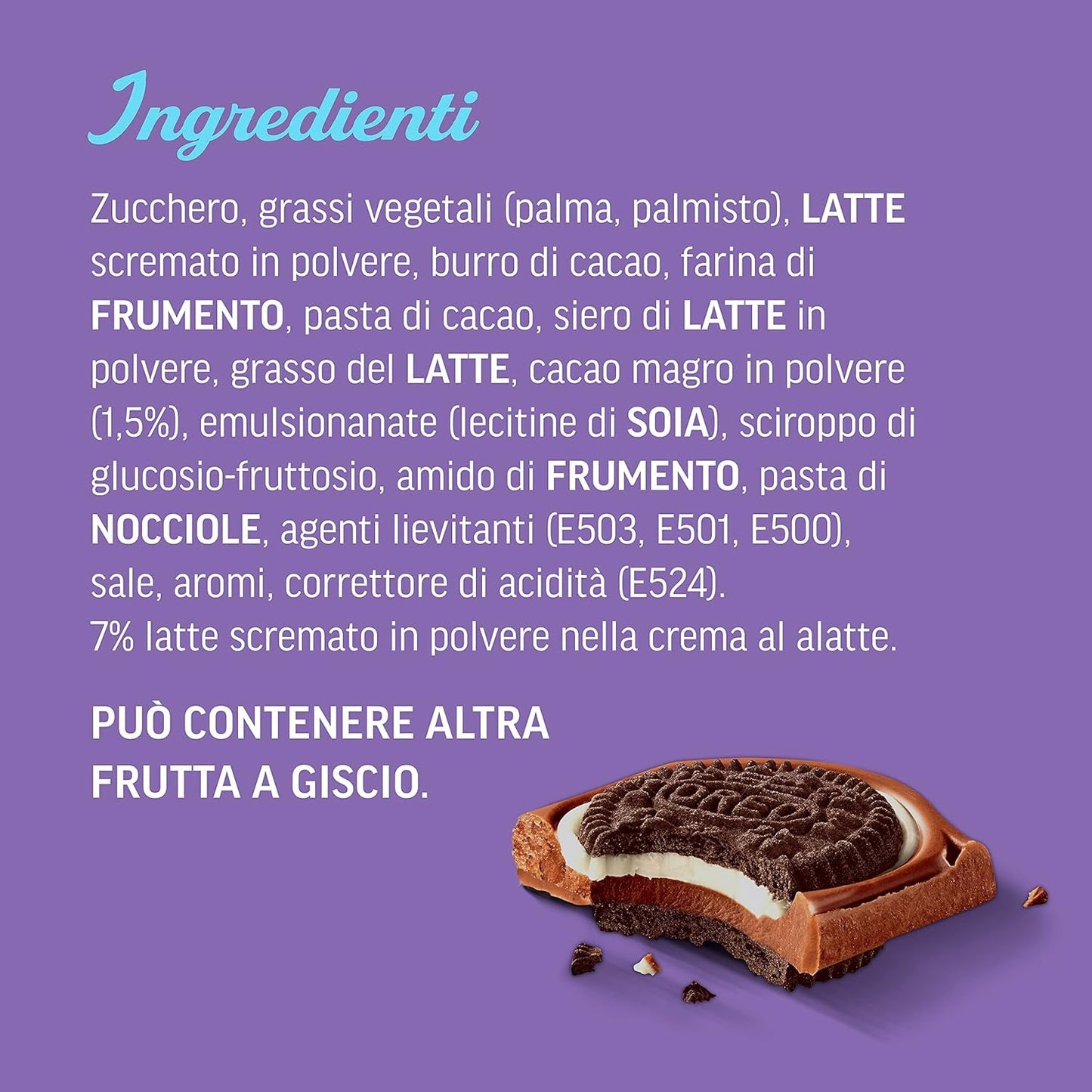 Milka al cioccolato | Panino con barretta di cioccolato | Barrette di cioccolato Milka | 90 ml totali
