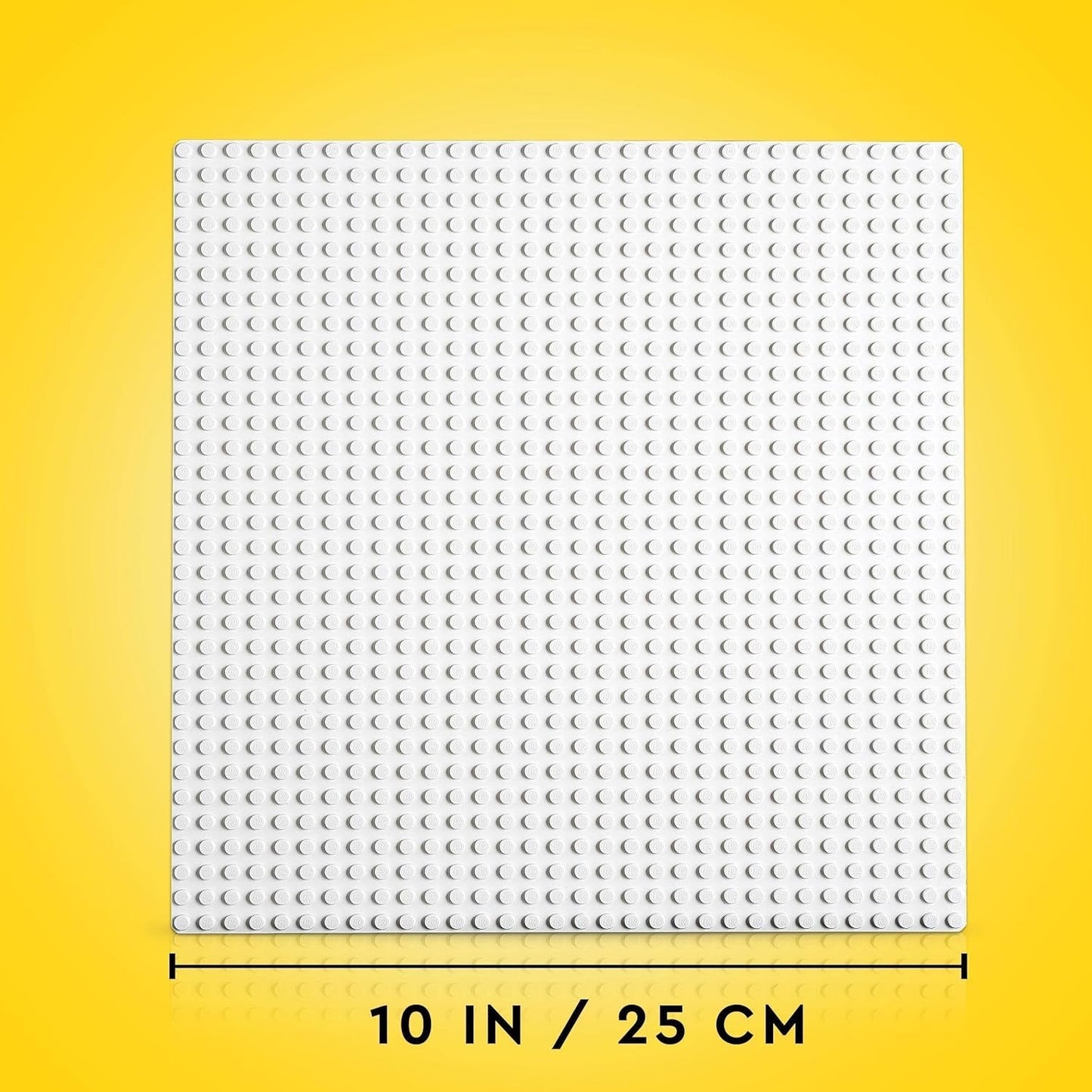 LEGO 11026 Classic Piastra di base quadrata bianca con rientranze 32X32 come set di base Set di costruzione di giocattoli Besuche den LEGO-Store