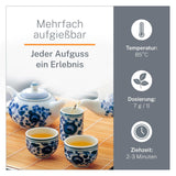 Ti Guan Yin Bio Oolong Tea 100g - Tè Oolong biologico di alta qualità dalla Cina - Wu Long (grado cerimoniale) - Per amanti e intenditori del tè - Mycupoftea