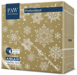 PAW - Tovaglioli Airlaid (40 X 40 Cm) I 50 Pezzi I Perfetto per Natale, Inverno, Vacanze I Decorazioni per la tavola della Vigilia di Natale I Tovaglioli Simil Tessuto Airlaid Rami Invernali I Rami Invernali