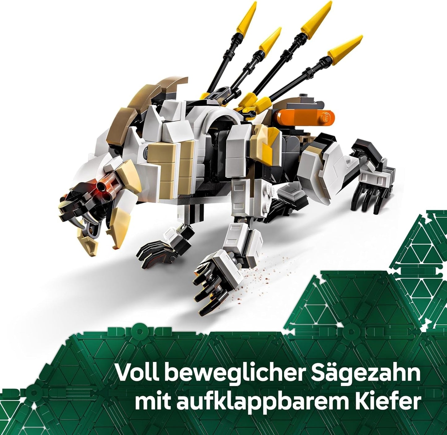LEGO Horizon Adventures Aloy e Varl vs. Walker corazzato e dente di sega, auto mostruosa giocattolo e minifigure, set da collezione per appassionati di videogiochi, ragazzi e ragazze di età superiore a 9 anni 77037 Set da costruzione Besuche den LEGO-Store