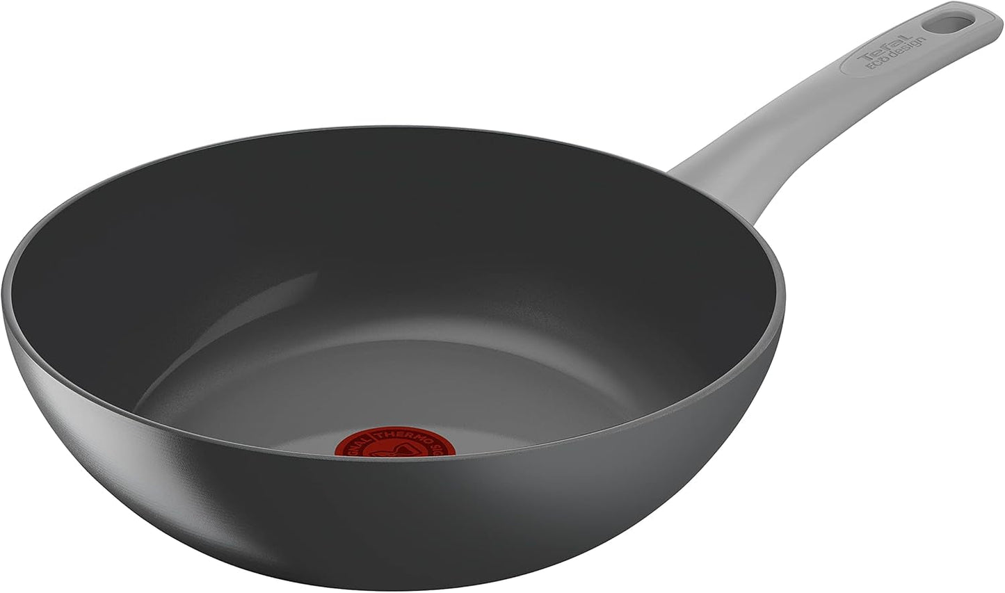 Tefal C42706 Renew su padella 28 cm con guarnizione in ceramica Pentole e Padelle Naty Shop Wokpfanne 28 Cm