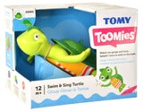 TOMY Gioco acquatico per bambini "Plantschi la tartaruga che canta" multicolore, giocattolo di alta qualità per bambini con musica, combina giocattolo da bagno e giocattolo musicale, a partire da 12 mesi! Giocattolo da bagno per giochi acquatici Jucarii Bebe Naty Shop