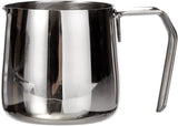 Cilio 0000201383 Caraffa Latte Macchiato, Acciaio Inossidabile, Argento, 6.4 x 7.4 x 7.6 cm