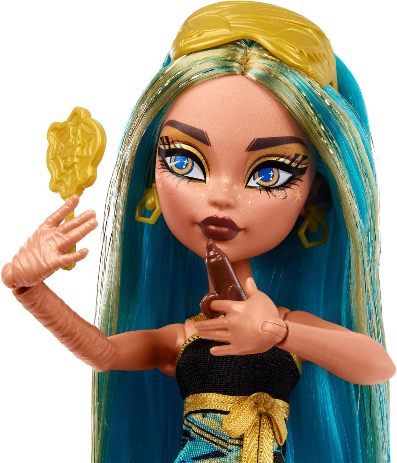 Monster High Buried Secrets Bambole e accessori Accogliente tema Creepover con bambola misteriosa e 5 sorprese svelabili (le figure possono variare), bambole HYV64 Naty Shop
