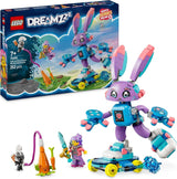 LEGO Dreamzzz Izzie e Bunchurro Il coniglietto da gioco giocattolo per bambini 7+ Playset 2 in 1 con minifigure dell'eroe e Cyberling per un'esperienza di gioco fantasiosa 71490 Set di costruzione Besuche den LEGO-Store Titolo predefinito