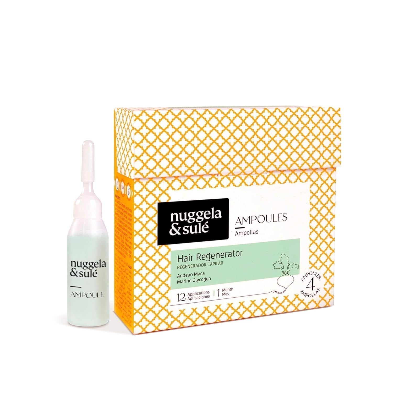 Nuggela & Sulé Fiale balsamo per capelli, aumenta la densità e la forza dei capelli Cura dei capelli Nuggela Default Title