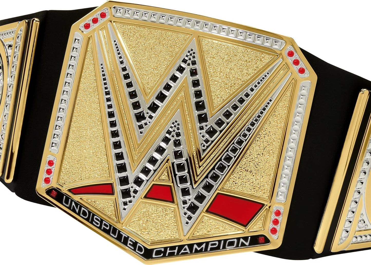 Mattel Cintura del campionato WWE Mattel, gioco di ruolo e costume del campionato universale WWE indiscusso, ca. Cintura In Ecopelle Lunga 100 Cm Con Vestibilità Unica, HYJ35 Action figures Naty Shop
