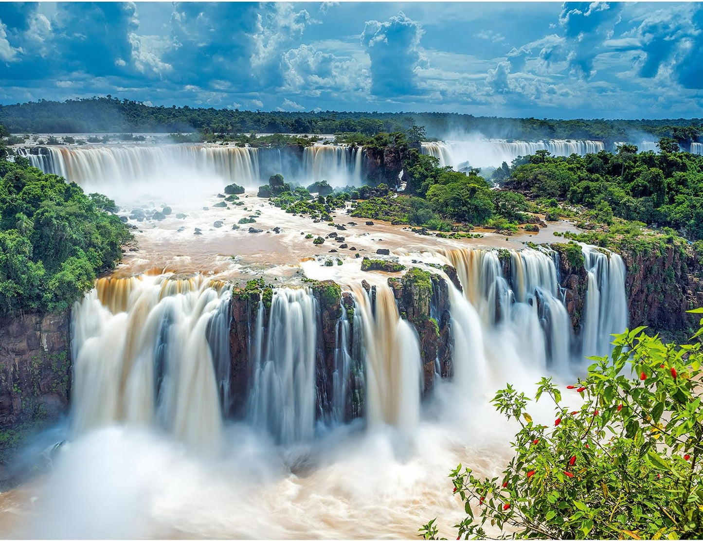 Ravensburger Puzzle 16607 - Cascate di Iguazu - Puzzle da 2000 pezzi per adulti e bambini sopra i 14 anni Puzzle Naty Shop Single