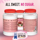 Eritritolo + Sucralosio 1:4 Sueßstoff | 1G = 4GZucker | 0 Netto-Kohlenidrato - 0 Kalorien - 0 Glykämischer Index - Keto - Kein GVO - Castello since 1907 - 1 Kg Dolcificanti Naty Shop