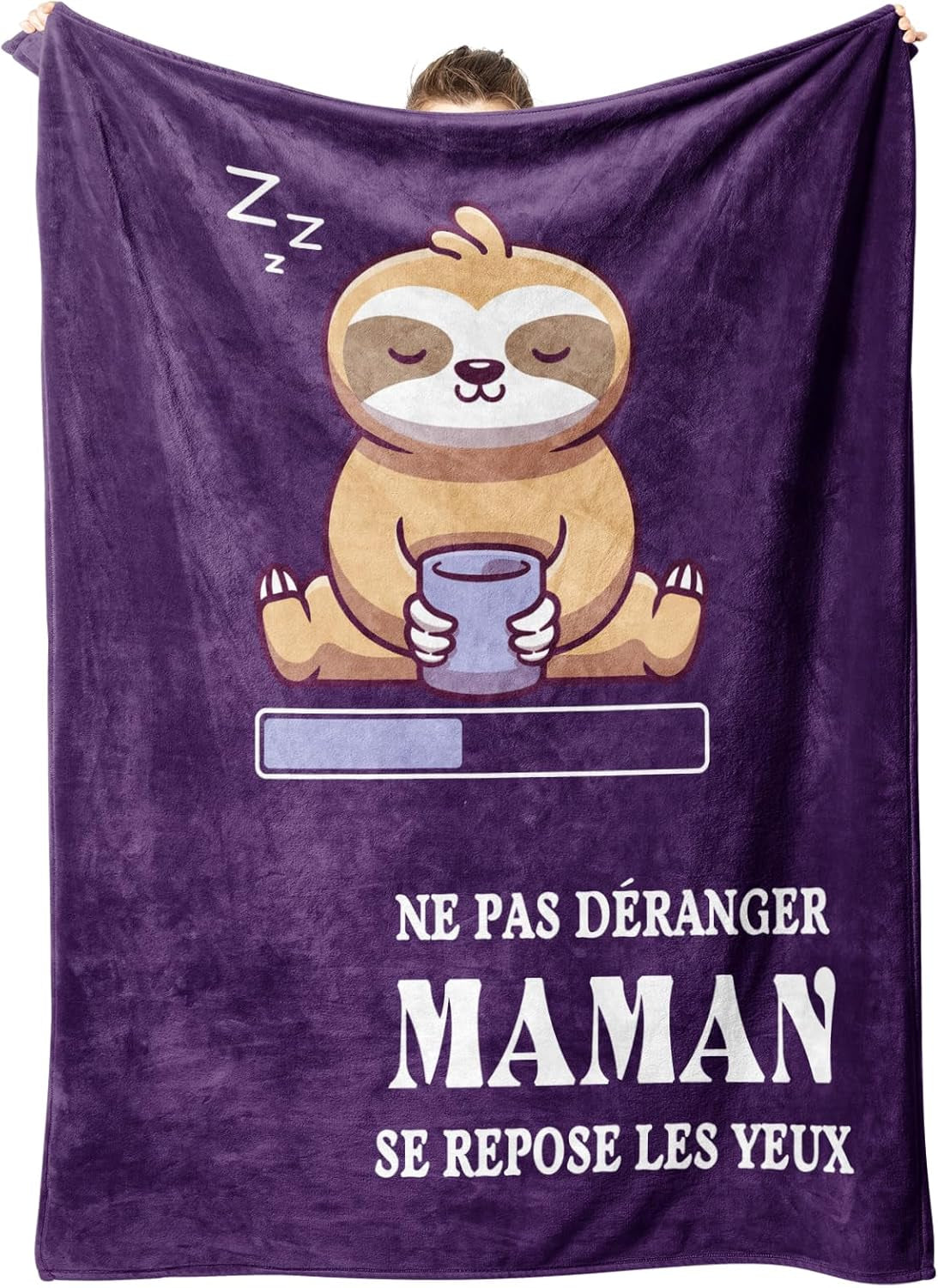 Regalo di compleanno Niyewsor, per la mamma, coperta in pile, regalo per la mamma, idea regalo per la festa della mamma e Natale per la mamma Letti e coperte Niyewsor Titolo predefinito