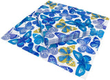 Tovaglioli Butterfly, blu, confezione da 20 pezzi