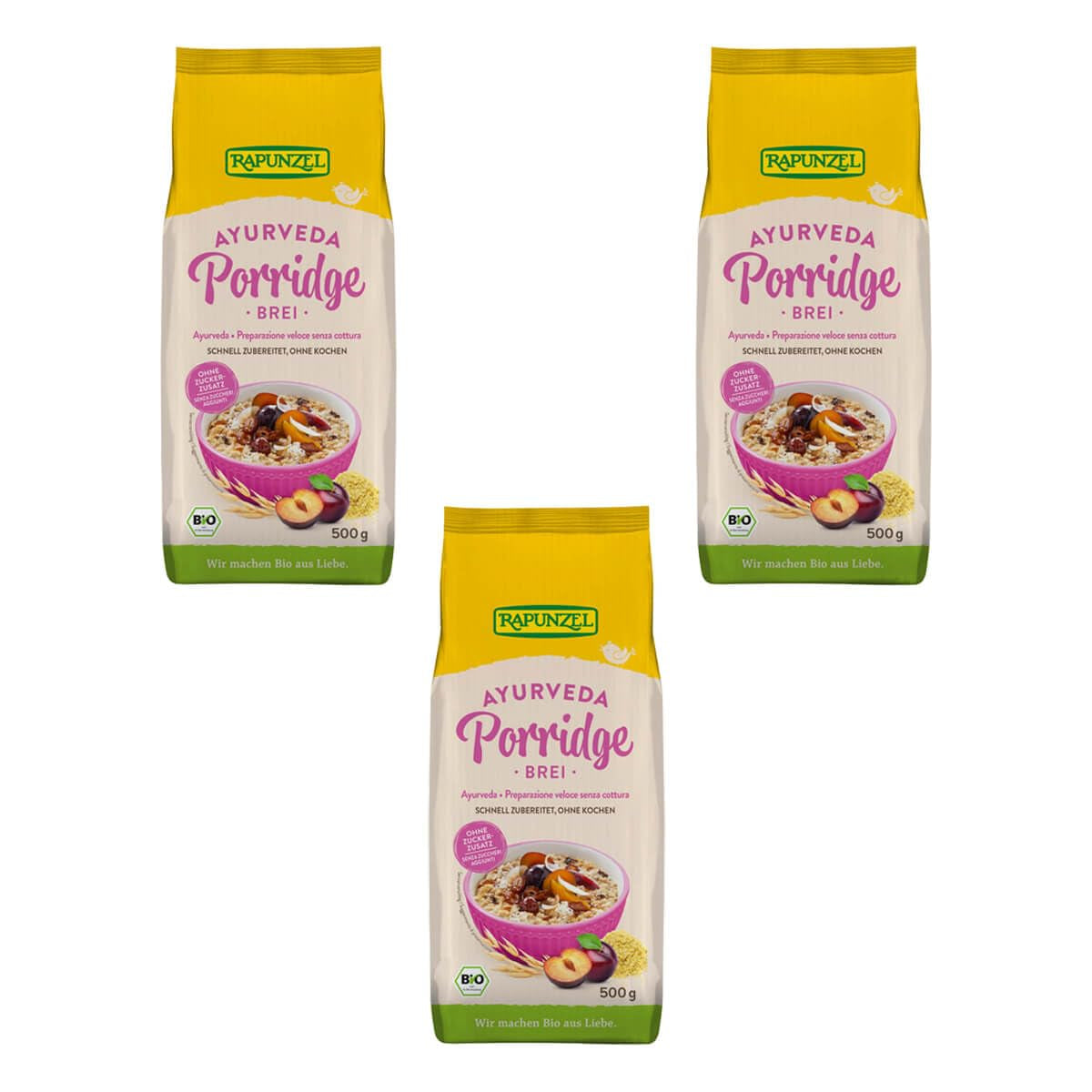 Farina d'avena ayurvedica per colazione, 500 g