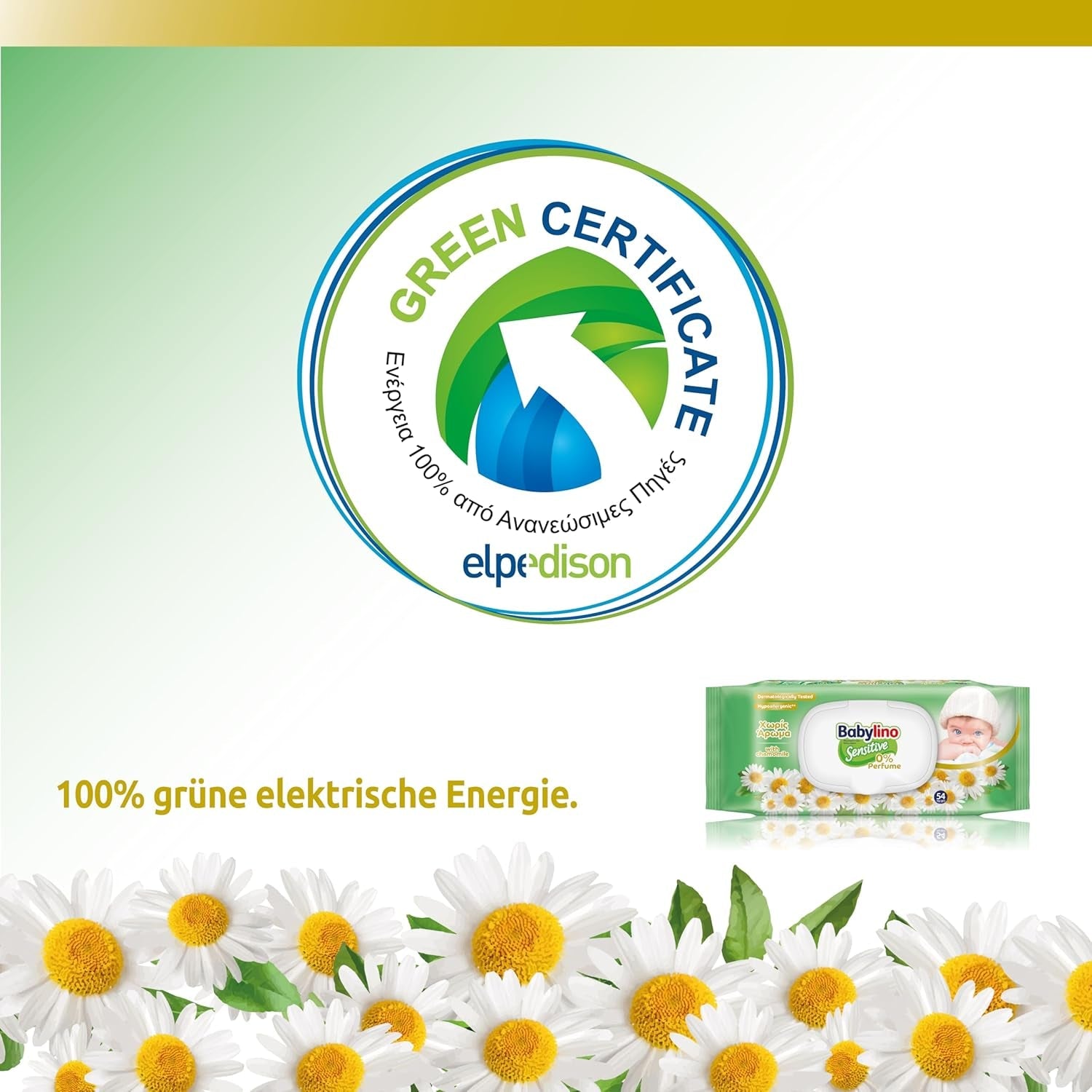 Salviette per neonati sensibili, 0% di profumo, 98% di formula naturale che ripristina l'equilibrio del pH della pelle, Sigillo di freschezza, 54 salviette