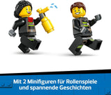 Autoscala dei pompieri LEGO City - Autopompa giocattolo con 2 minifigure di pompiere per ragazzi e ragazze dai 4 anni - giocattolo educativo - regalo per bambini in età prescolare 60463 Set da costruzione Besuche den LEGO-Store