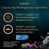 SHEBA Filetti Adult Katzenfutter in Salsa con Pollo, Hochseefisch und Garnelen 16 x 60g Conchiglia