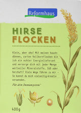 Hirse-Flocken Bio, Confezione 6Er (6 X 400 G) Cereali Naty Shop Titolo predefinito