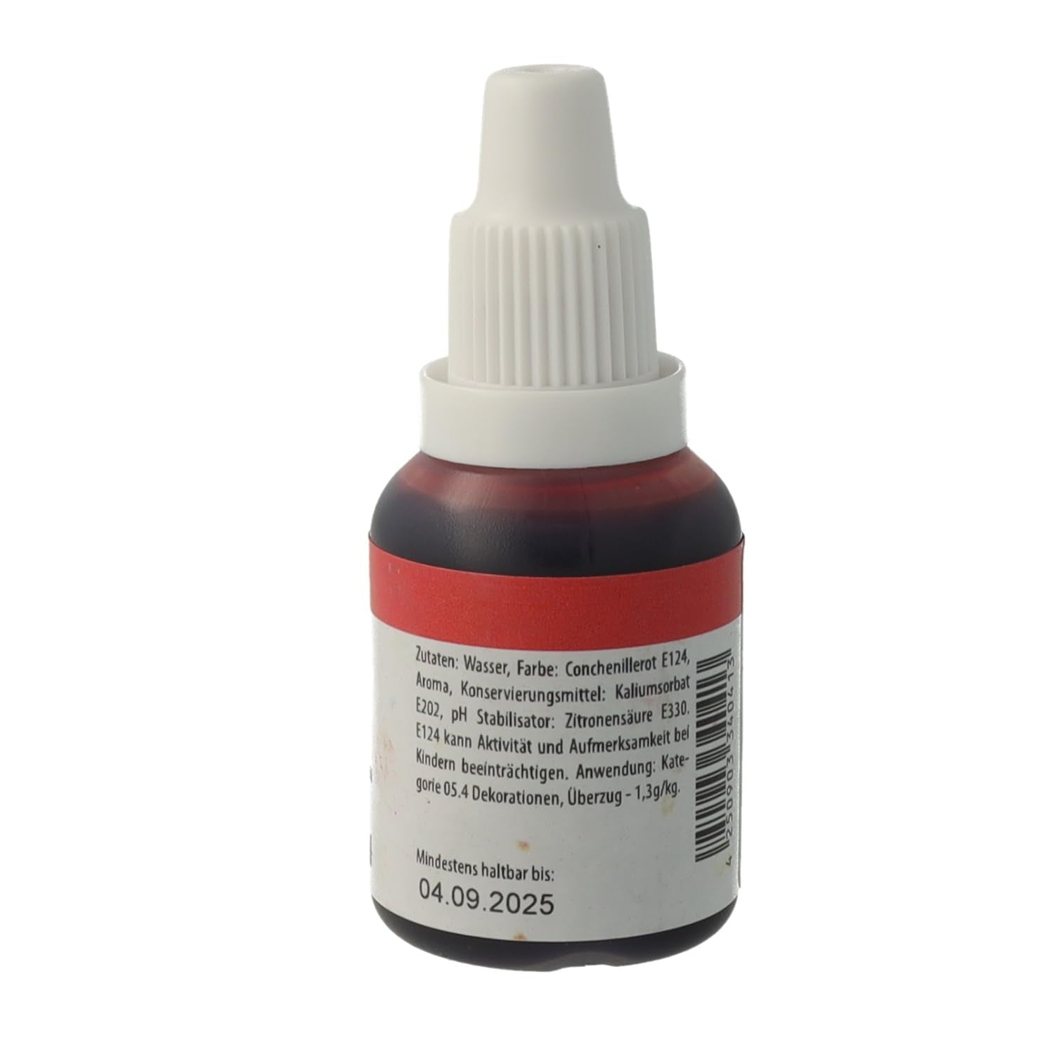 Bakeryteam colorante alimentare per aerografo rosso 20ml