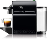 Macchina per caffè espresso a capsule Nespresso De'Longhi EN 80.B Inissia, pompa ad alta pressione e funzione di risparmio energetico, spegnimento automatico dopo 9 minuti, volume della tazza per espresso e lungo, serbatoio dell'acqua da 0,7 l, nero