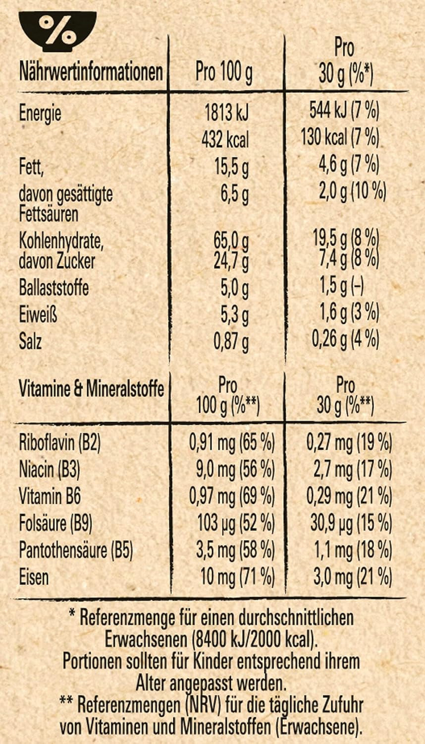 Nestlé LION WildCrush Cereali per la colazione al cioccolato e caramello, confezione da 8 (8 x 360 g)