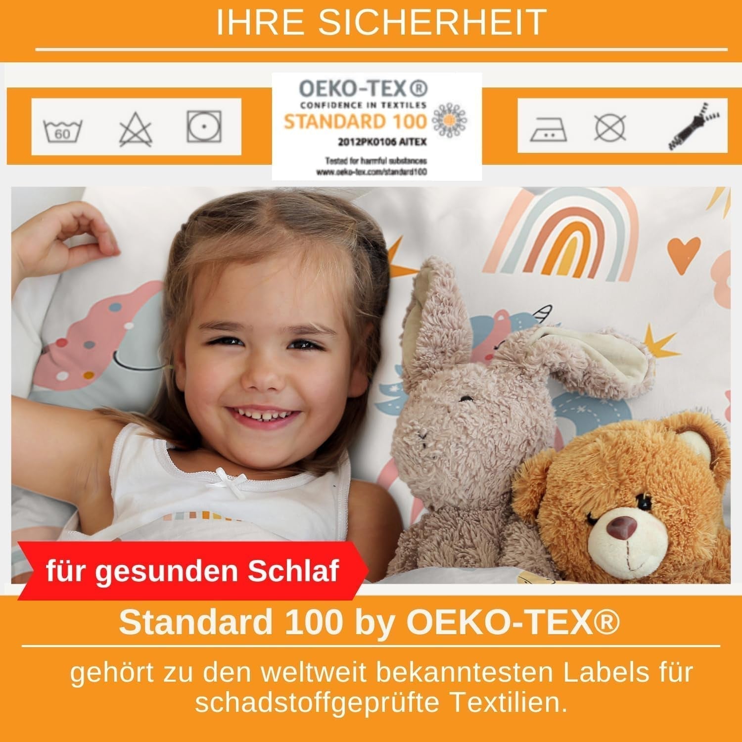Aminata Kids Biancheria da letto per bambini, cotone Biancheria da letto - bambini Naty Shop