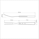 Tramontina Set Posate Griglia 14 Pezzi Acciaio Inox Set Posate Bistecca Cucina Naty Shop