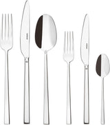 Sambonet 52562-N2 Rock inox - Set posate monoblocco acciaio inox 18/10 Kitchen Naty Shop Set 6 persone - 36 pezzi