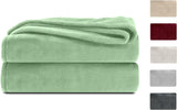 Komfortec soffice coperta, coperta comoda, coperta in pile, certificata Oeko-Tex, super morbida, 150X200 Cm, 260 G/M², beige Letti e coperte Besuche den Komfortec-Store Verde chiaro 220 X 240 Cm