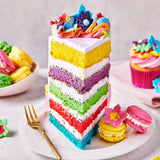 Colorante alimentare Funcakes Gel Denim Blue: colorante alimentare altamente concentrato per impasti, panna, fondente, marzapane, pasticcini, dosaggio facile, gocce singole per creare colori vivaci, Halal, 30g