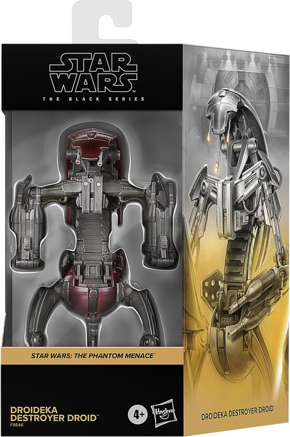 Star Wars Black Series Droideka Destroyer Droid Action Figure Star Wars: La minaccia fantasma 15 cm Action Figure Naty Shop Titolo predefinito